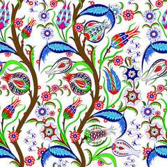 ethnic iznik ottoman pattern
