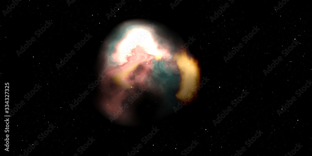 Canvas Prints nebula in space