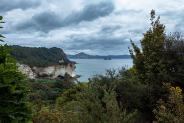 view of the island