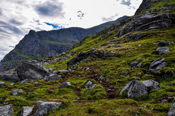 rocky mountain landscape