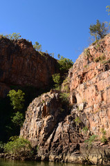 A view of the Katherine Gorge in the Northern Territory of Australia