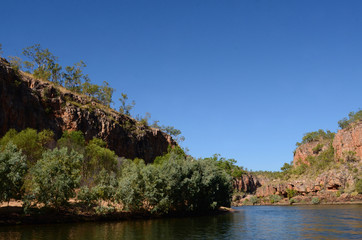 Fototapeta na wymiar A view of the Katherine Gorge in the Northern Territory of Australia
