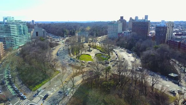 883-Aerial View of Grand Army Plaza