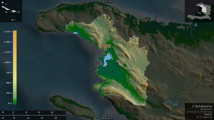 L'Artibonite, Haiti - composition. Physical