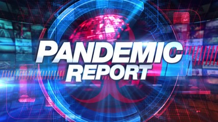 Pandemic Report - Media TV Animation Graphic Title