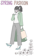 スプリングコーデ