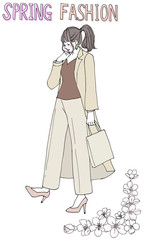 スプリングコーデ