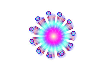 Corona Virus Icon Vector Logo Template Illustration Design.