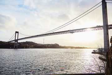 FNorwegen Fjord Brücke