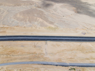 Arava desert 90 road