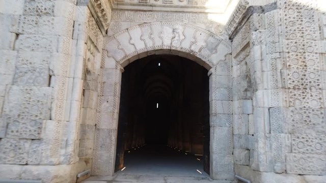 caravanserai is a fortress used to protect merchants & animals along the silk road, Cappadocia, Turkey