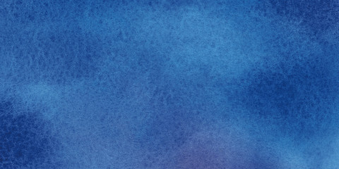 青　水彩背景イラスト