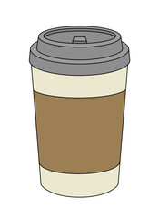 コーヒーの紙コップ