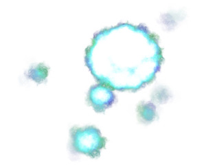 a virus, Abstract background medical substance and molecules