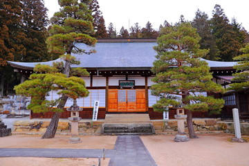 well preserved traditional temple in old town area of Hida-Takayama, Gifu, Takayama, Japan