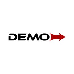 Demo icon sign Isolated On White Background