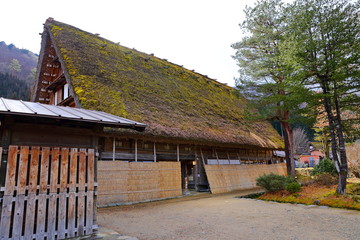 Fototapeta na wymiar Historical village of Shirakawa-go. Shirakawa-go listed as one of Japan s UNESCO World Heritage Sites located in Gifu Prefecture, Japan.