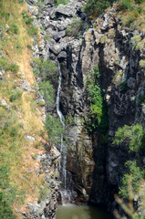 waterfall in the hills
