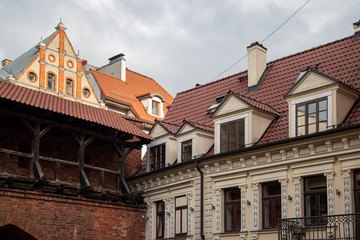 Obraz premium old Riga streets and architecture
