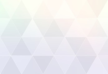 Subtle triangular abstract background. Light empty geometric template. Pastel colors.