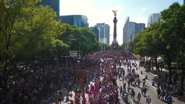 Day of the dead Mexico, Parade CDMX2018