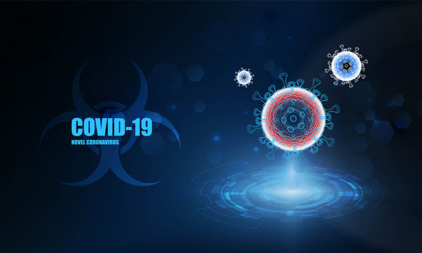 abstract coronavirus disease COVID-19 infection medical New official name for Coronavirus disease vector design
