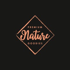 Premium Feminine logo with premium style
