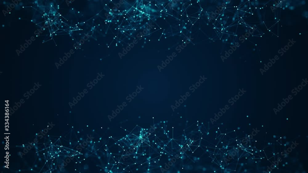Poster abstract technology big data background concept. motion of digital data flow. transferring of big da