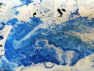 Abstract of natural luxury The style combines the whirlwind of the ocean of blue agate.