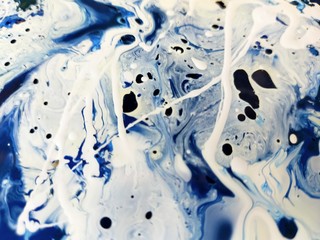 Abstract of natural luxury The style combines the whirlwind of the ocean of blue agate.