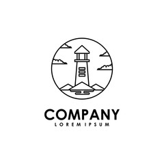 Light house logo design inspiration