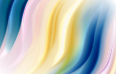 Abstract background - fluid color gradient waves, with dynamic motion line effect. Vector Illustration For Wallpaper, Banner, Background, Card, Book Illustration, landing page