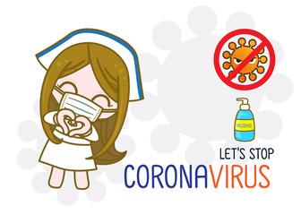 Health protection and prevention during Virus and infectious outbreak : Vector illustration