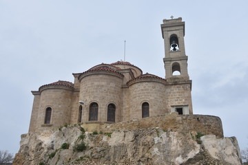 Fototapeta na wymiar Cerkiew Theoskepasti pafos Cypr
