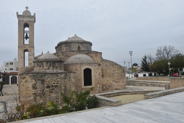 Cerkiew św. Paraskiewy w Jeroskipu Pafos cypr - obrazy, fototapety, plakaty