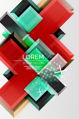 Metal arrow shape background. Abstract geometric background with 3d effect composition For Wallpaper, Banner, Background, Card, Book Illustration, landing page