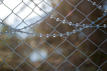 The house jail symbol for corona virus.