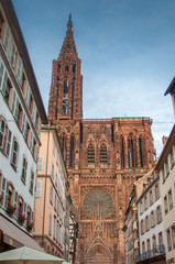 Strasbourg Cathedral in eastern France