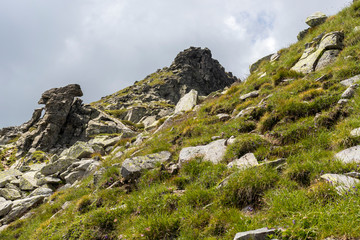 Landscape near Kupen peak, Rila Mountain, Bulgaria