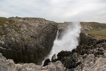 Nature reserve Bufones de Pria, Asturias, Belgium