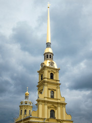 Peter and Paul Fortress and Cathedral in St. Petersburg, Russia
