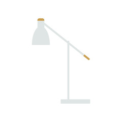 office lamp on white background