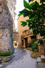Fototapeta premium Sant Miquel del Fai in Barcelona, Catalonia, Spain.