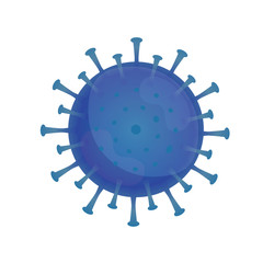 Illustration graphic vector of Corona virus, infection in Wuhan. Green virus, white background, epidemic, covid-19 pandemic