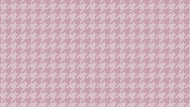 Houndstooth large pattern of pink. Seamless loop.