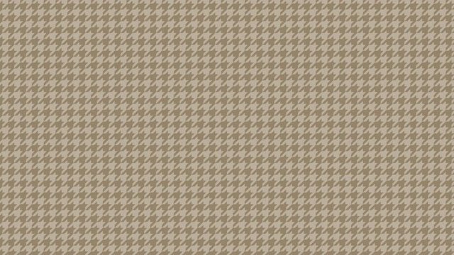 Houndstooth small pattern of brown. Seamless loop.