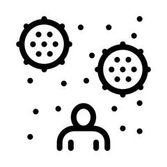 human blood plasma icon vector. human blood plasma sign. isolated contour symbol illustration