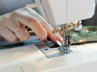 Sewing of a homemade face mask to protect and prevent against infection and outbreaks of infectious diseases.