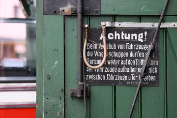 Nostalgie-Straßenbahnen in Gmunden (Salzkammergut, Oberösterreich, Österreich) - Nostalgic trams...