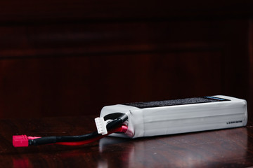 lithium polymer battery lipo  with t connector cable